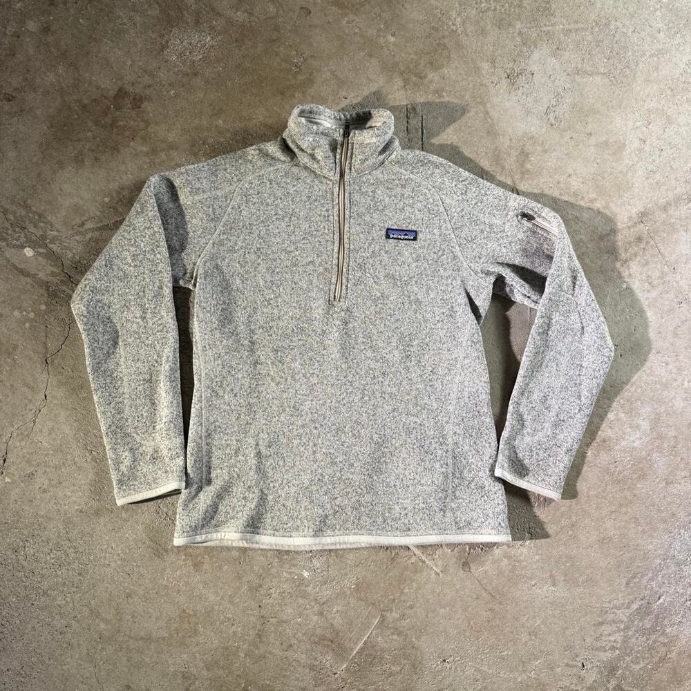 Earth Tone Patagonia Better Sweater 1/4 Zip Fleece - Picture 2 of 8